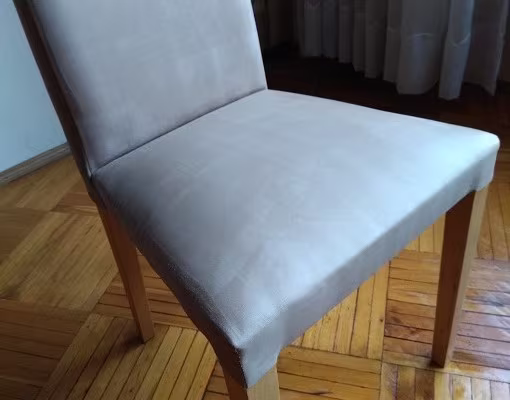 krzesło wyprane